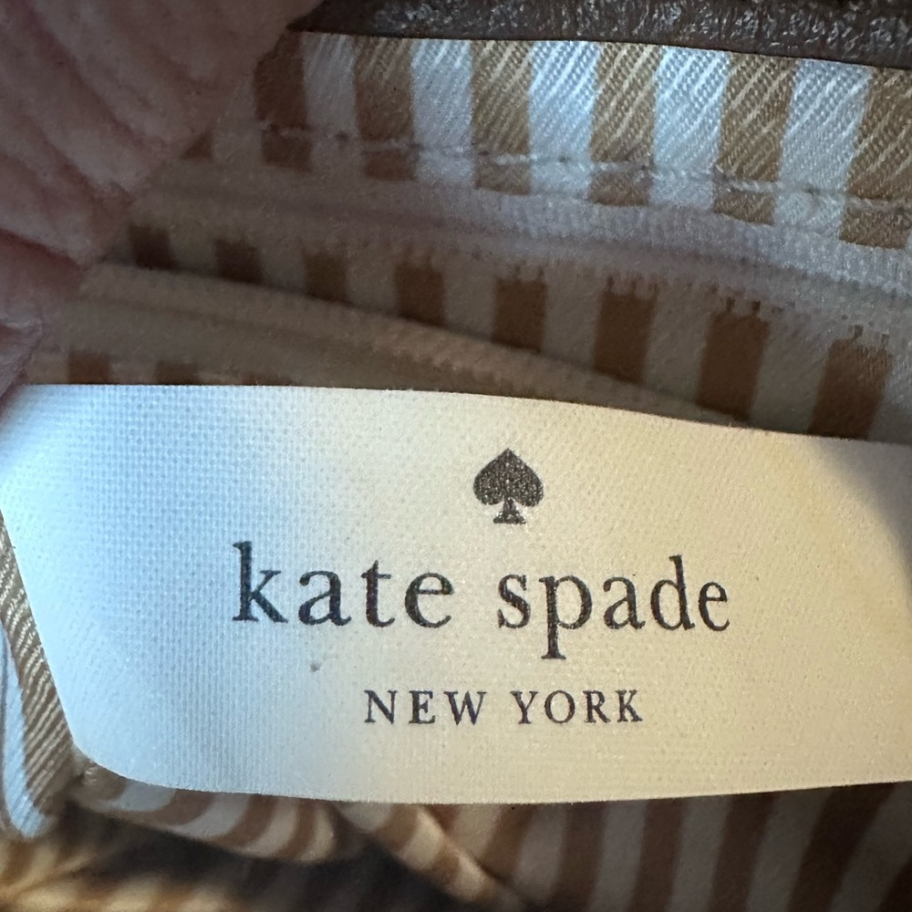 Kate Spade Tan Leather Crossbody Bag - Picture 8 of 15